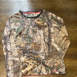 Under Armour Woodland Camo Long Sleeve Shirt